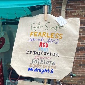 Taylor Swift eras tote